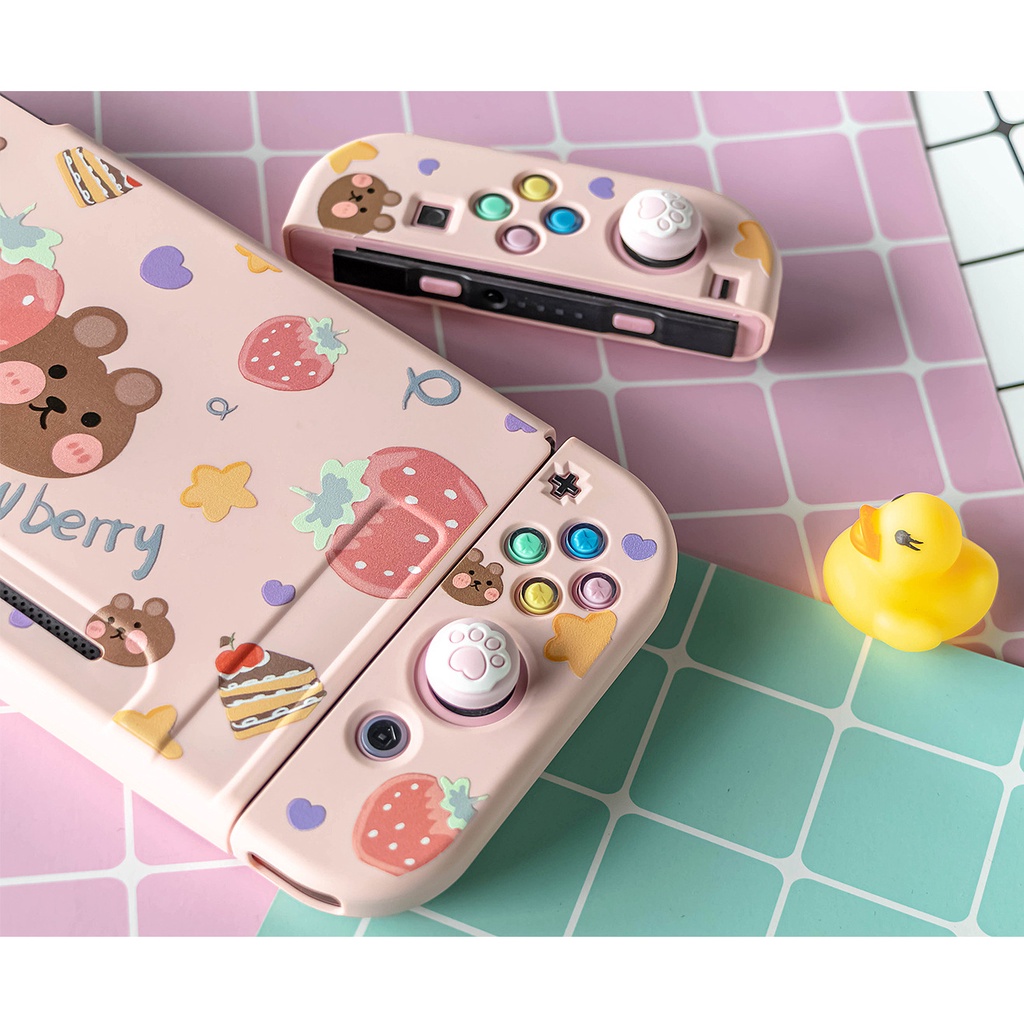 Ốp Bọc Nút Bấm Điều Khiển Chơi Game Thay Thế Chuyên Dụng Cho Nintendo Switch