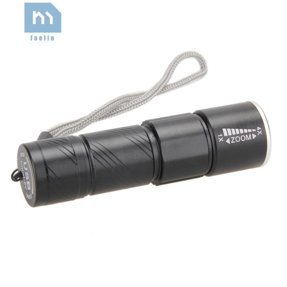 Đèn pin sáng 800lm CREE có thể sạc lại chống thấm nước cao cấp tiện dụng