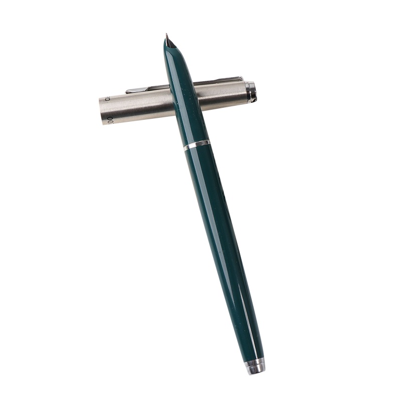 Bút Máy Nắp Inox Màu Đen Hero 329 Chất Lượng