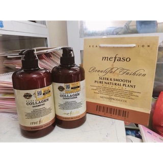 Cặp dầu gội xả Colagen Mefaso