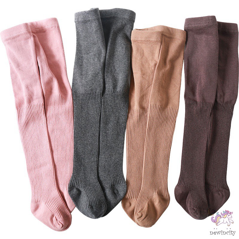 Quần Legging Trơn Màu Cho Bé Gái