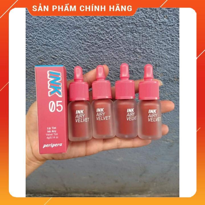 Son Ink Velvet Peripera Mẫu Mới