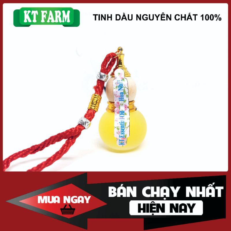 Tinh dầu treo xe hồ lô HOA NHÀI (12ml)