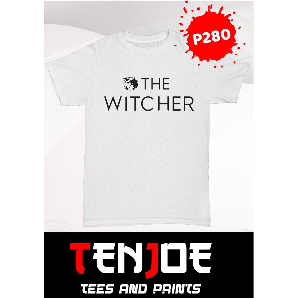Áo thun Anime The Witcher Logo v2 cực đẹp giá rẻ