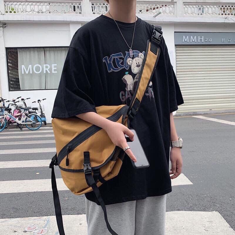 Áo Thun Tay lỡ form rộng unisex - oversize phông Teddy