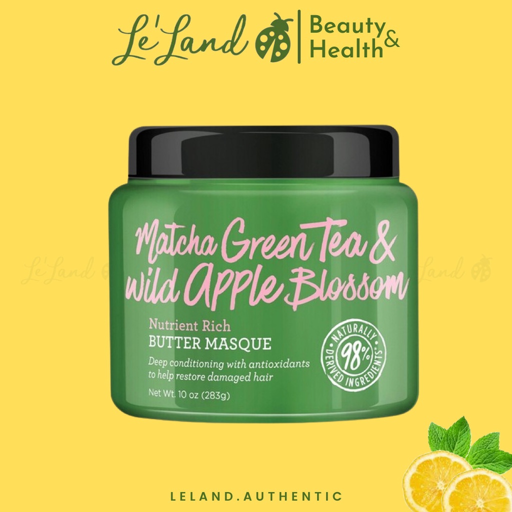 Bill US - Mặt nạ tóc Not Your Mother's Naturals Matcha Green Tea Butter Masque 283g