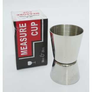 Ly đong pha chế, jigger định lượng pha chế rượu, trà sữa, trà , cà phê Espresso 2 đầu inox - Dụng Cụ Pha Chế Đà Nẵng