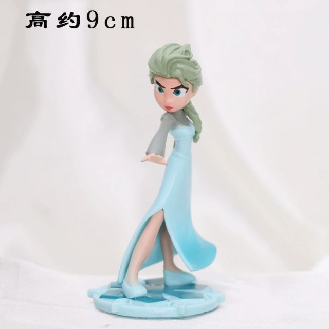 DISNEY Set 2 Mô Hình Búp Bê Công Chúa Elsa Và Anna Trong Phim Hoạt Hình Frozen