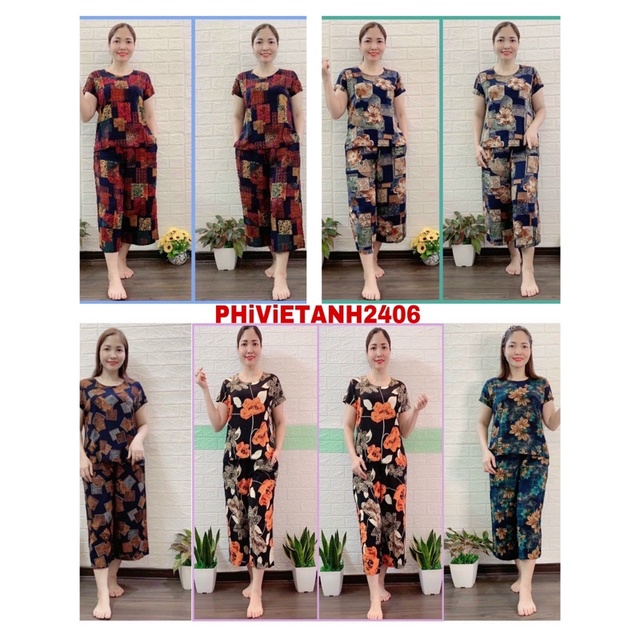 Bộ lanh đại ống sớ Anh Thư và Gia Huy cực đẹp.size 2xl/3xl/4xl từ 55-70kg.( Có cả size XL từ 40-46kg )