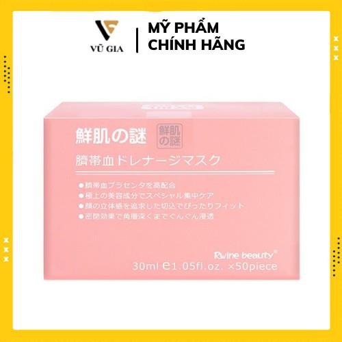 [ SET 50 MIẾNG GIÁ SIÊU RẺ ] Mặt Nạ, Mặt Nạ Nhau Thai Cừu Cuống Rốn Tế Bào Gốc Nhật Bản Chính Hãng 40g