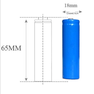 Pin sạc 18650 3.7V 1200mAh