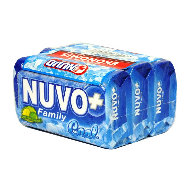 Nuvo Xà Phòng Tắm Gia Đình 3x80gr Chất Lượng Cao