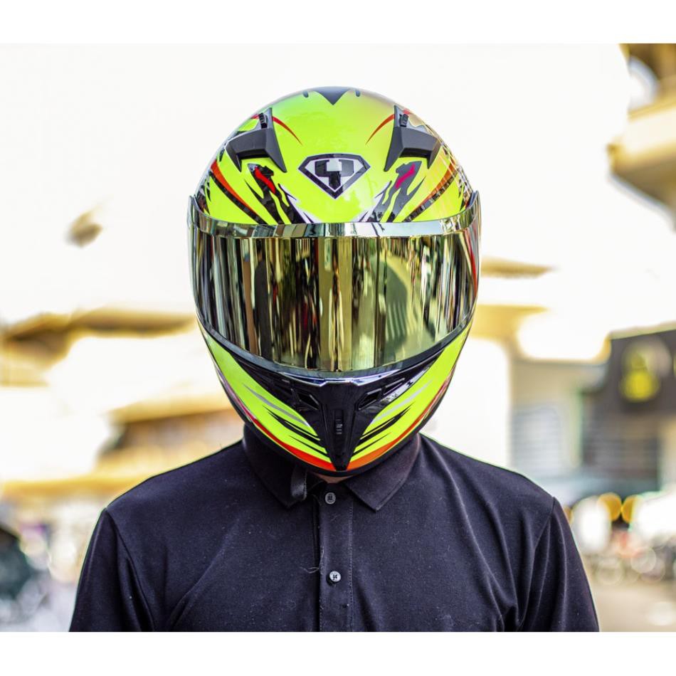 Mũ bảo hiểm Yohe Full.Face 978 Plus bản nâng cấp đuôi gió, mũ Phượt - nón bảo hiểm xe Motor. .