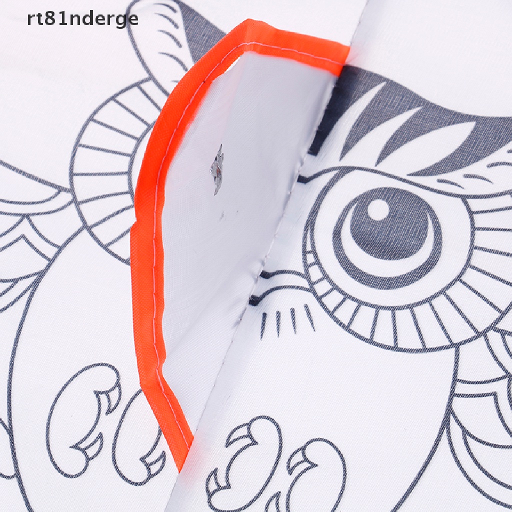 【ge】 1Pc DIY Cartoon painting kite foldable outdoor kite children kids sport toys .