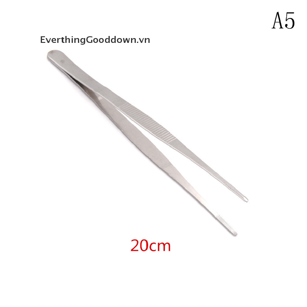 Kẹp thẳng dài thép không gỉ gắp đồ nướng BBQ dùng cho bể cá