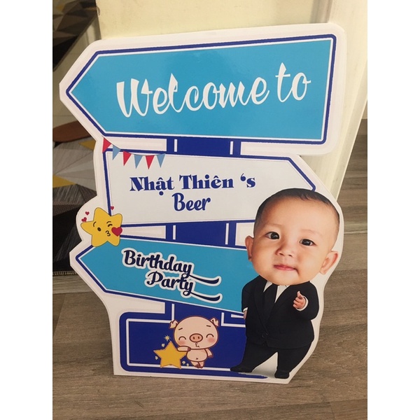 Cây welcome sinh nhật