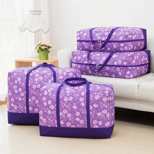 [ SALE TƯNG BỪNG]  Bộ 3 túi cất chăn màn kiểu mới 2018