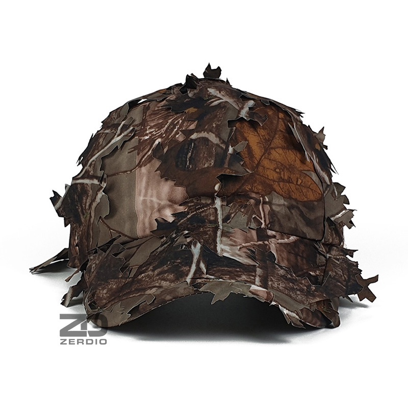 Nón Mũ Ngụy Trang đi rừng vải cotton cao cấp cho Nam và Nữ