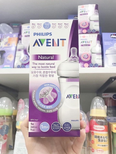 Bình sữa avent dung tích 240ml/ 125ml/60ml