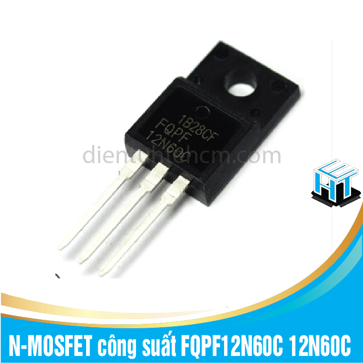 N-MOSFET công suất FQPF12N60C 12N60C 12A 600V chính hãng