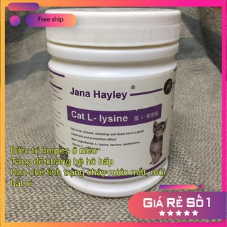 Lysine tăng đề kháng, phòng hô hấp chảy nước mắt mèo