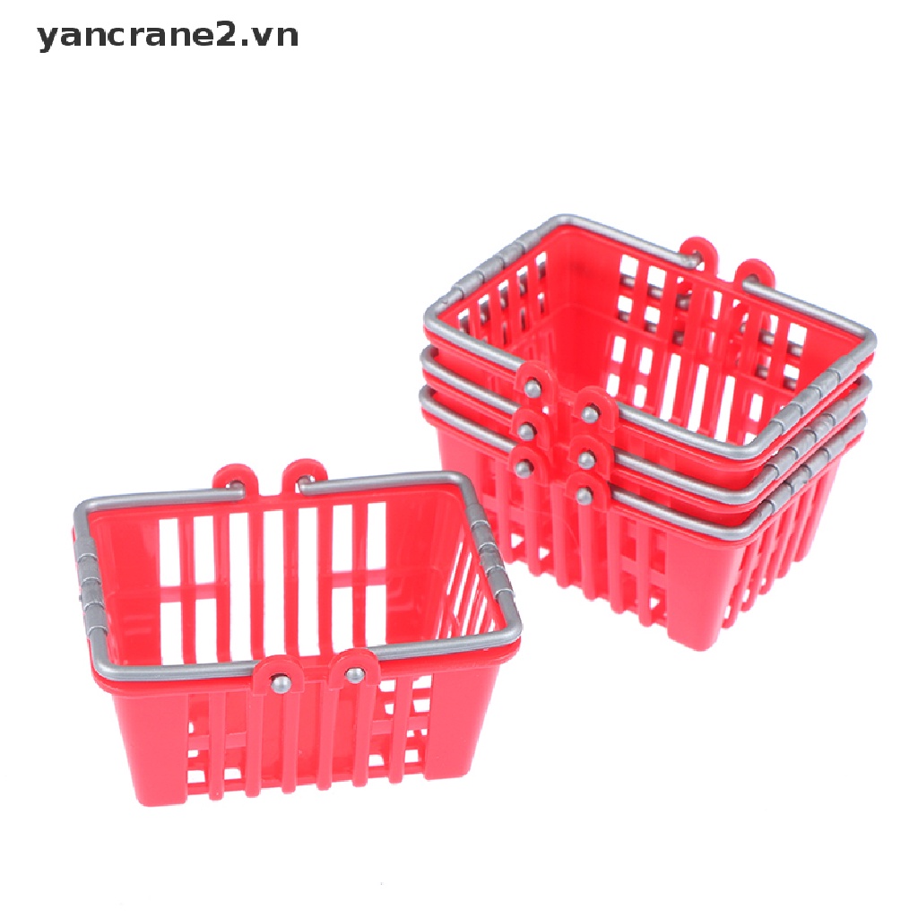Mô Hình Giỏ Mua Sắm Mini Đồ Chơi Dành Cho Búp Bê {yancrane2.vn}