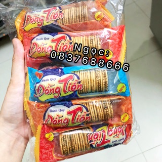 Combo: bánh đồng tiền và bim cánh gà