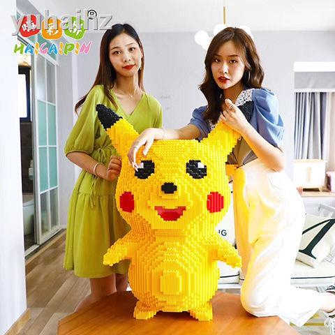 Bộ đồ chơi lắp ráp Lego hình Pikachu dễ thương cho người lớn và trẻ em