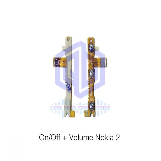 DÂY NÚT NGUỒN - ÂM LƯỢNG NOKIA 2 ZIN