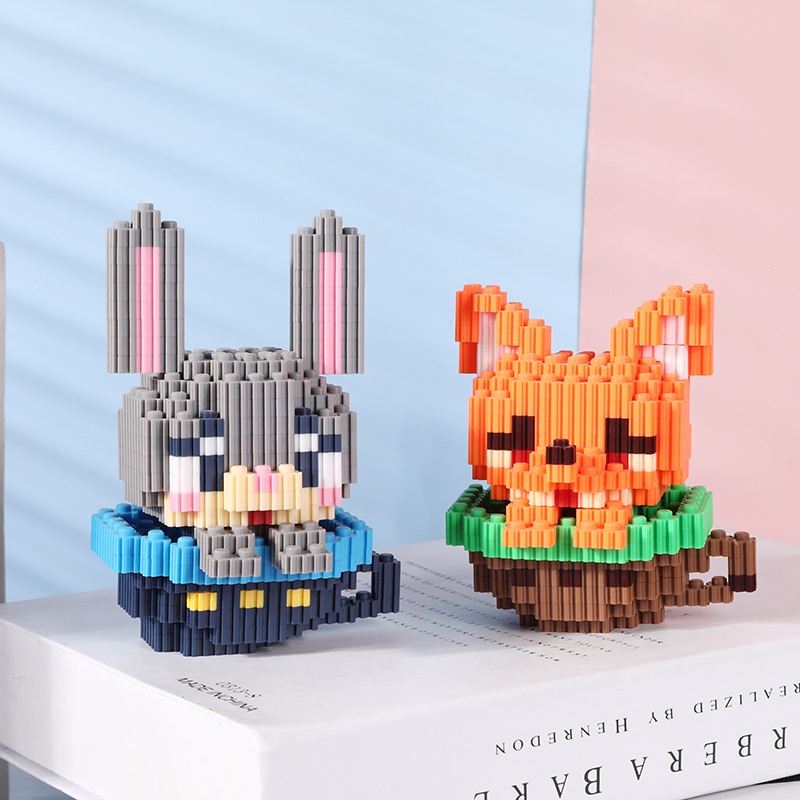 Bộ Đồ Chơi Lắp Ráp Hình Ngôi Sao Hoạt Hình Sáng Tạo Cho Trẻ Em