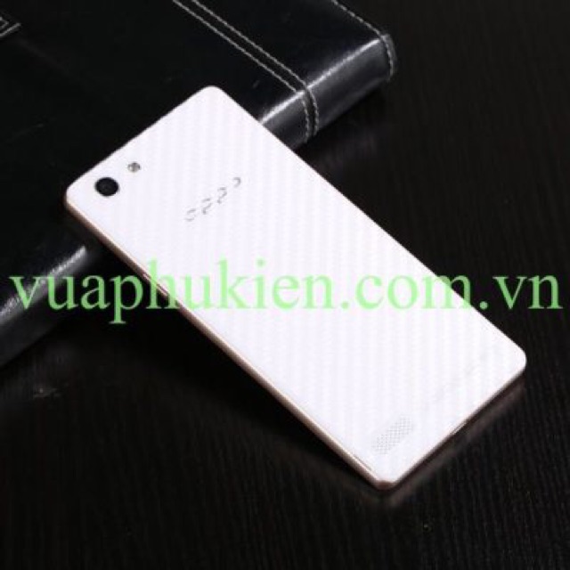 Dán mặt lưng carbon oppo neo 7, Neo7, A33