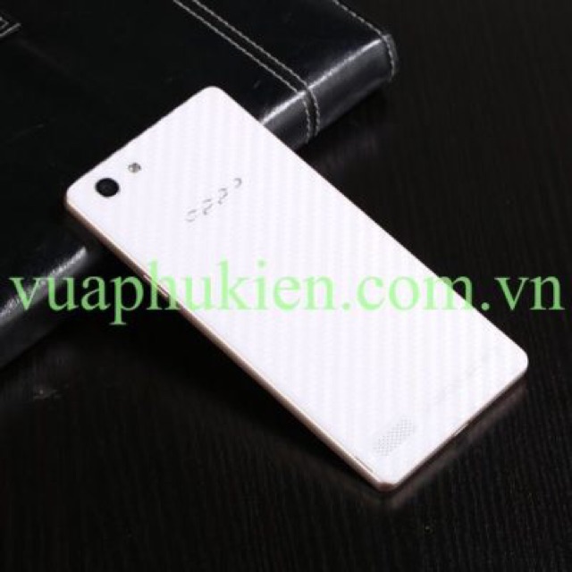 Dán cacbon mặt lưng oppo Neo5,Neo7,Neo9,A71,A83,F3,F1S,A39,F3lite,A57,A33,A31