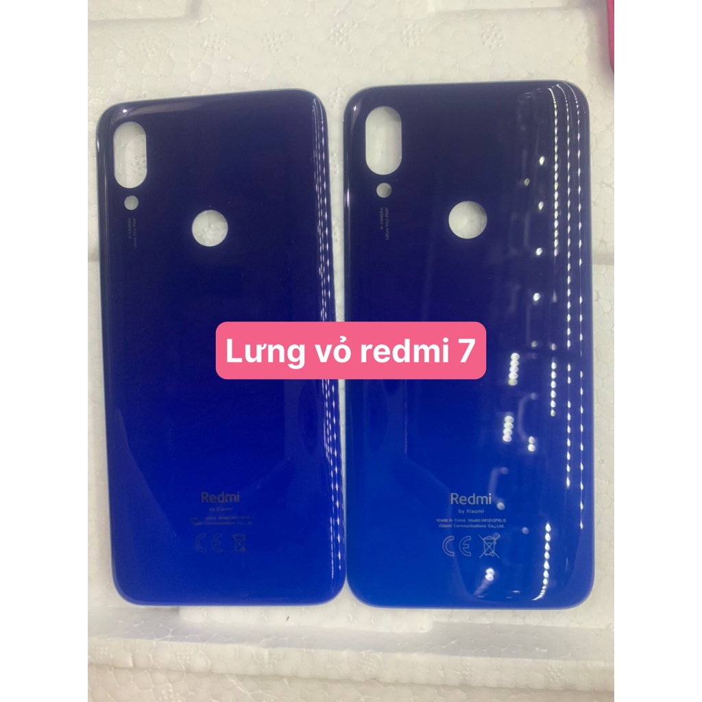 BỘ VỎ/ KHUNG XƯƠNG/ KÍNH LƯNG  ZIN MỚI ĐIỆN THOẠI XIAOMI REDMI 7-XIAOMI