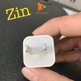 Củ Sạc Iphone Zin 💖FREESHIP 💖Củ Sạc Iphone Chính Hãng Bóc Máy XSMAS (Vuông 5W)