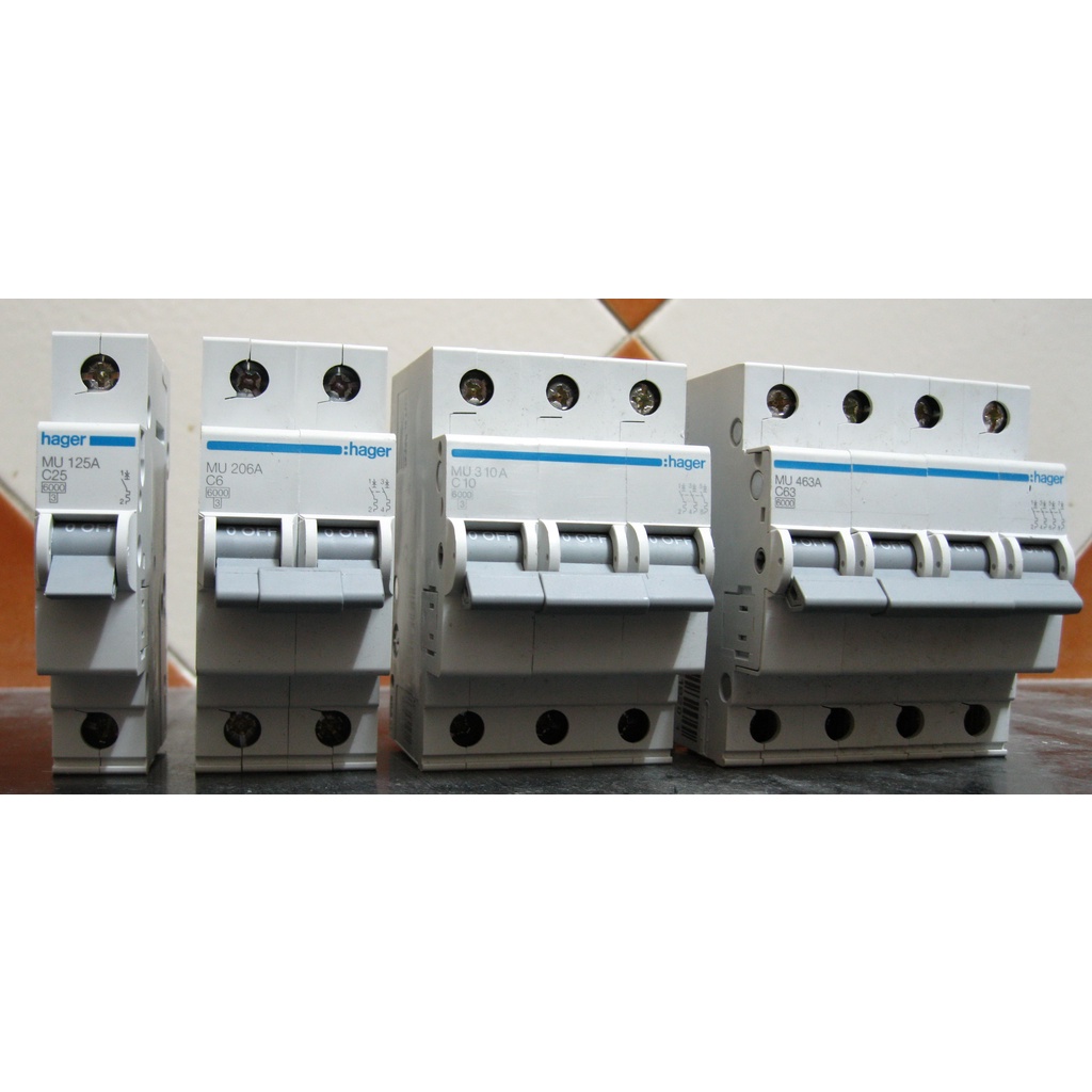 Thiết Bị Đóng Cắt (MCB) Hager- 6Ka