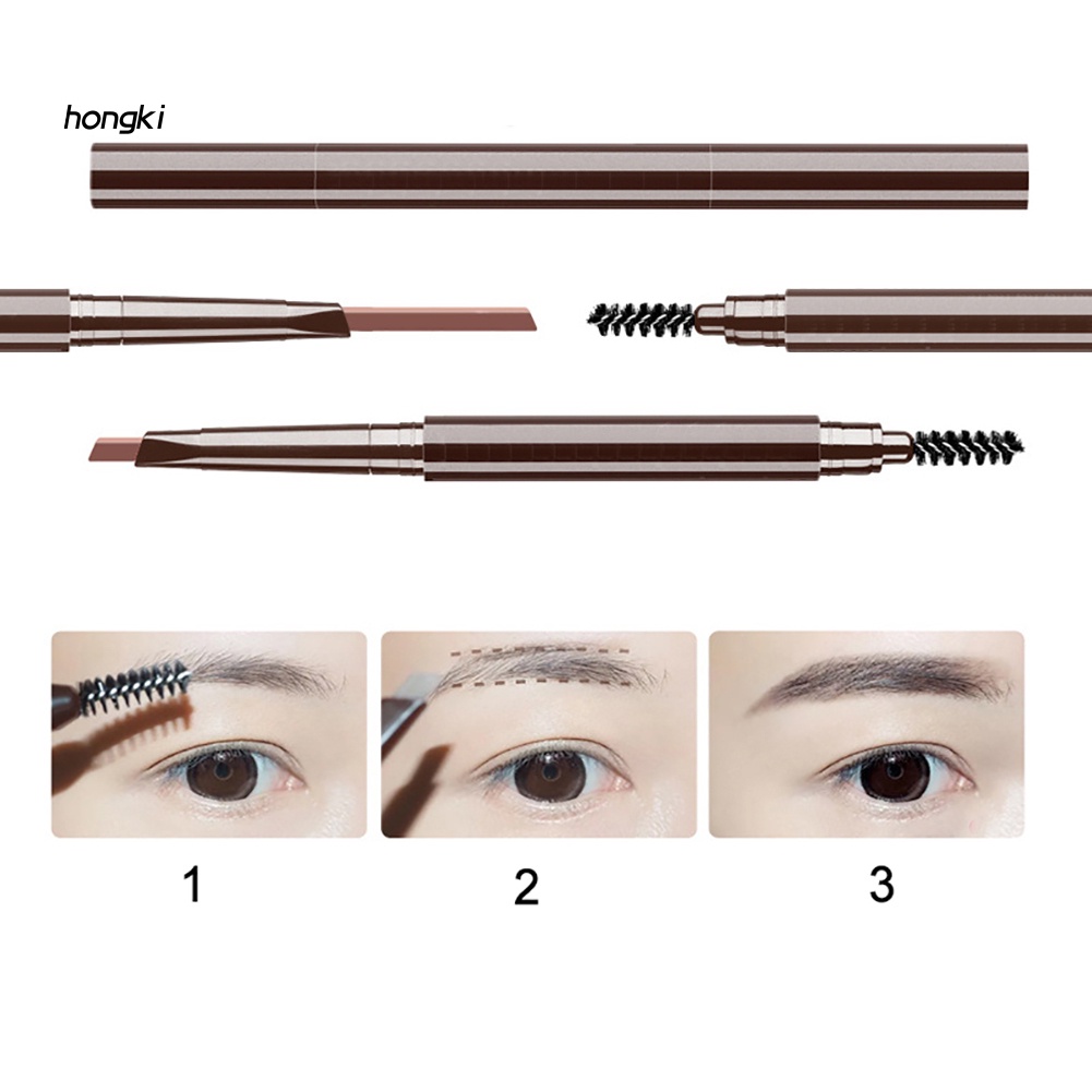 Bút kẻ lông mày hai đầu xoay tự động chống thấm nước lâu trôi
 | BigBuy360 - bigbuy360.vn