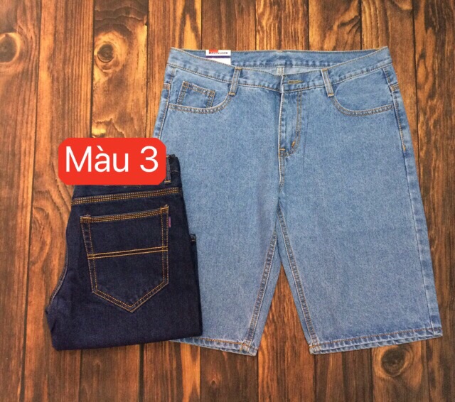Combo 3 Quần jeans nam form suông [Không bai-Không xù] JN123