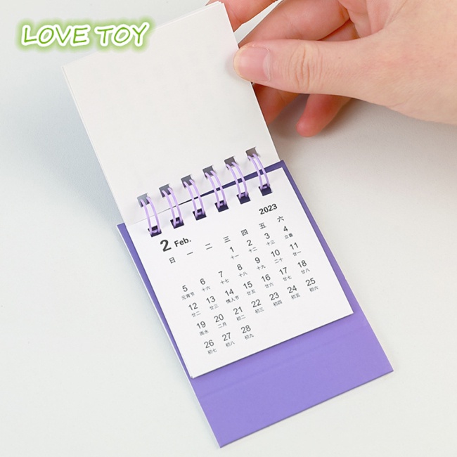 Lịch Để Bàn Nkodok 2023 Mini Màu Sắc Đơn Giản