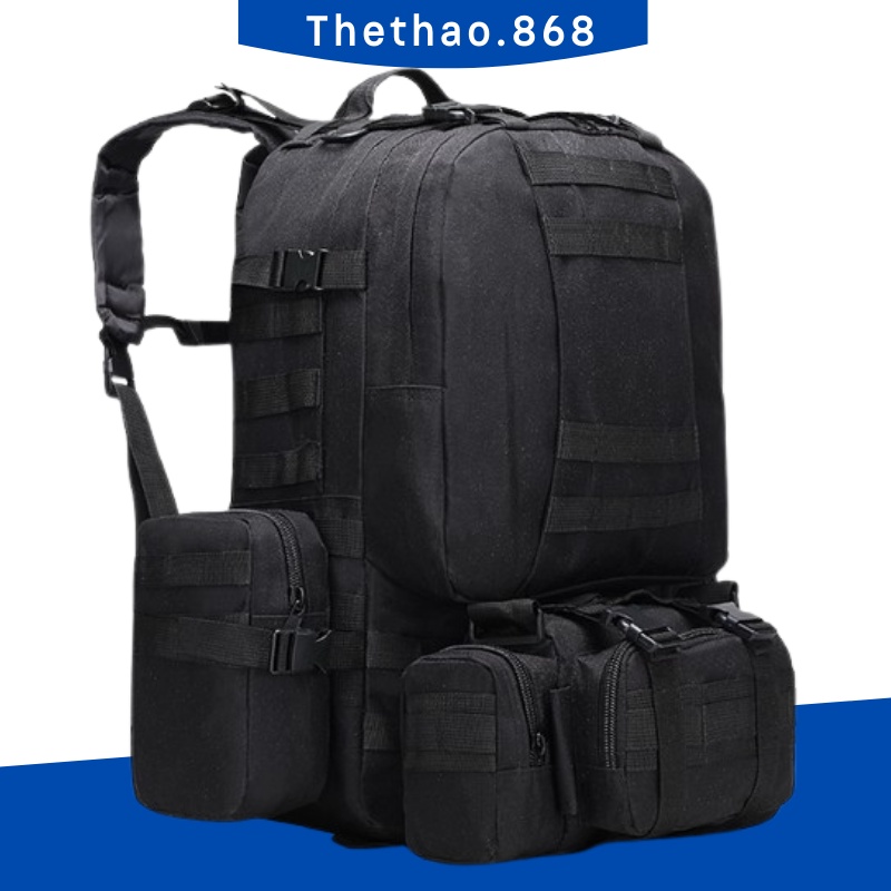 Balo chiến thuật 7D , Balo du lịch phượt chống nước chống thấm cao cấp