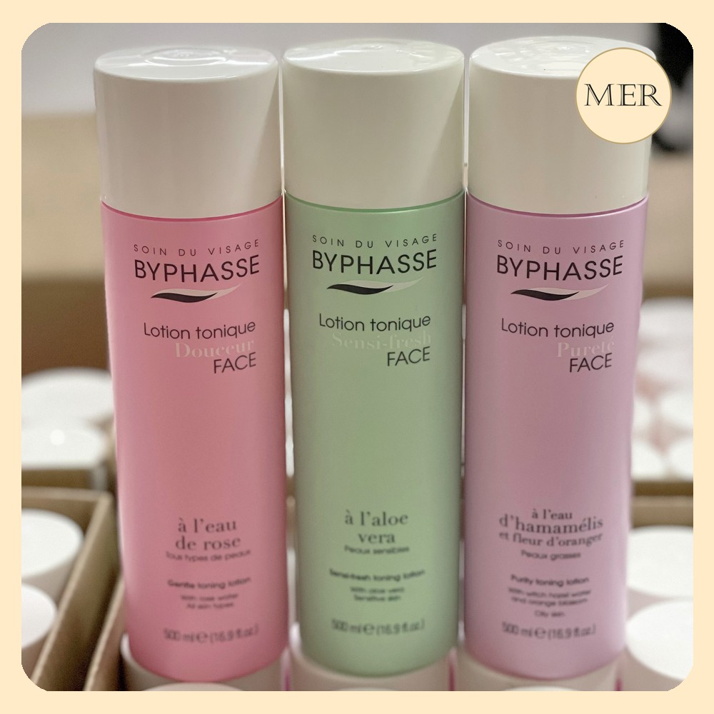 Nước Hoa Hồng BYPHASSE Soft Toner Lotion 500ml - Đại Lý Chính Hãng - Có Giấy Công Bố