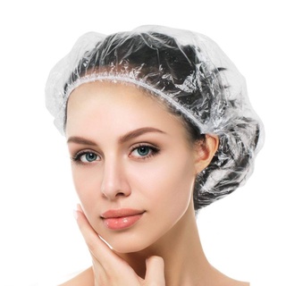 Nón trùm tóc nilong / mũ trùm tóc (shower cap), mũ chụp tóc hấp ủ nhuộm.