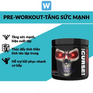 PREWORKOUT THE CURSE 50sv FREESHIP TĂNG THỂ LỰC,TĂNG SỨC MẠNH