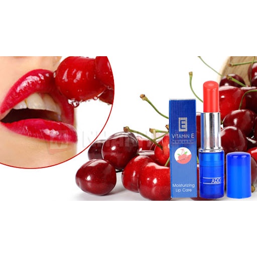 Son dưỡng môi Vitamin E Cherry Moisturzing Lip Care