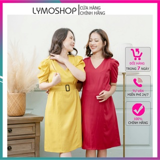 Đầm cho con bú, thiết kế Molys M2341 vải lụa trượt thấm hút mồ hôi