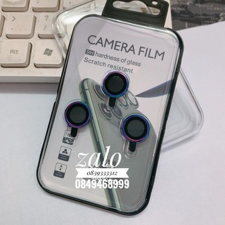 Viền Camera  Kính Cường Lực Màu TiTan Cho iPhone 11/ iPhone 11 Pro/ iPhone 11 Pro Max