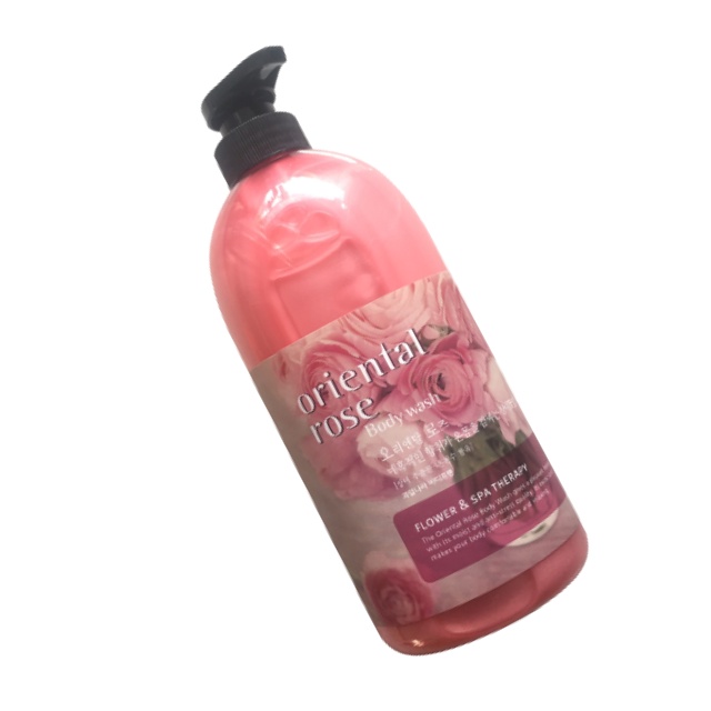 Sữa tắm massage hương hoa hồng Welcos Oriental Rose Shower Gel  750ml hàng nhập khẩu