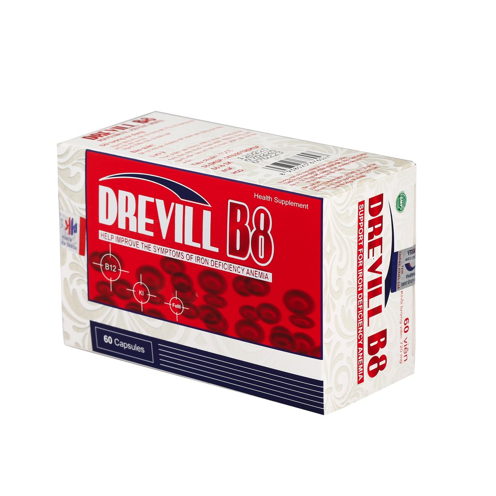 (CHÍNH HÃNG) VIÊN UỐNG BỔ MÁU DREVILL B8 VỈ | BigBuy360 - bigbuy360.vn