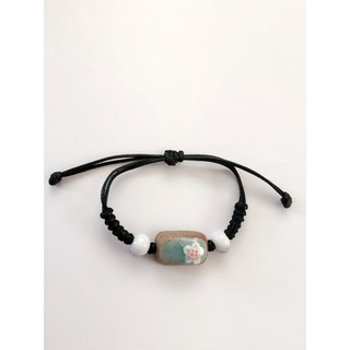 Vòng handmade mặt gốm