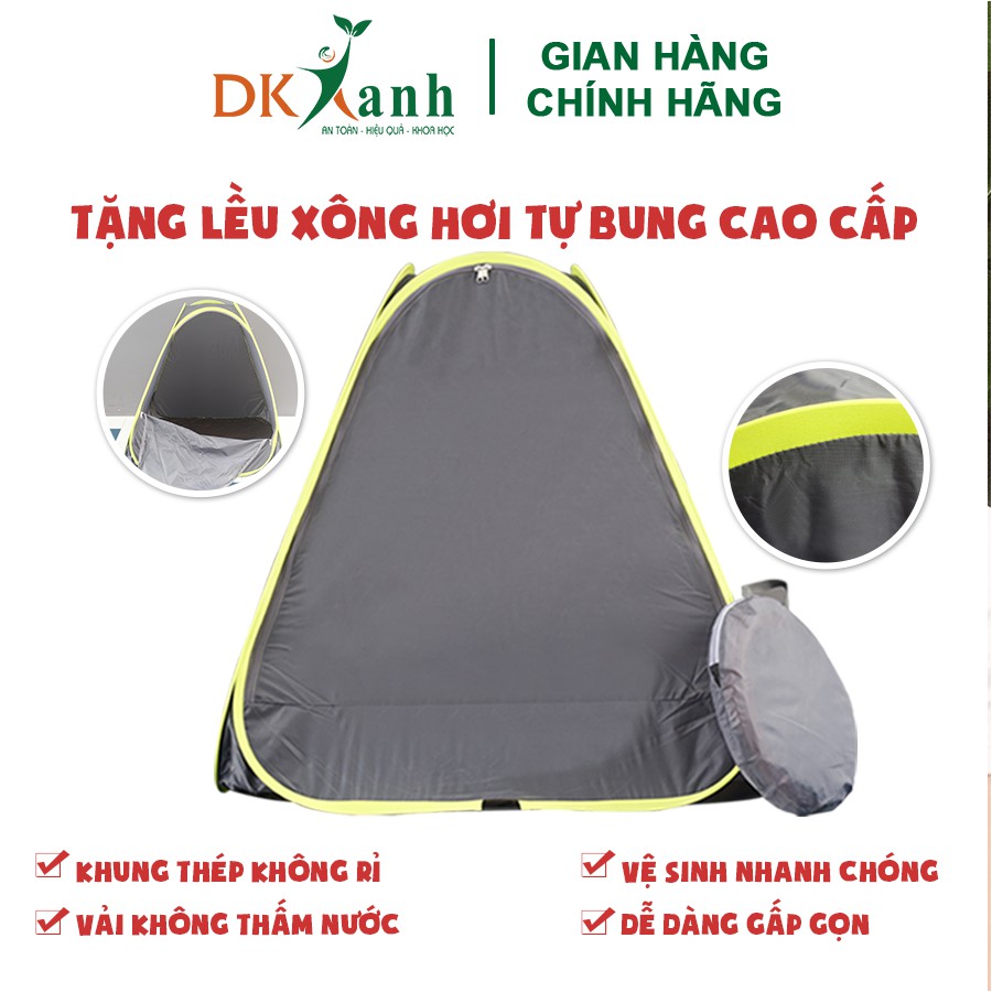 Combo 5 hộp (15 chai) Nước tắm sau sinh Dao'spa Mama - DK Pharma, (250ml / chai) tặng 1 lều xông hơi tự bung
