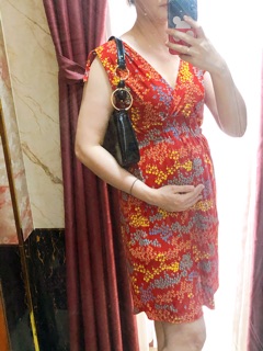 Váy lanh bầu free size 45-75ky